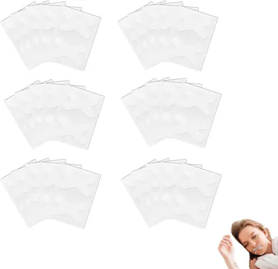 Obrázek produktu pro Lékařská páska, samolepicí, 60 kusů, proti chrápání, pro lepší spánek