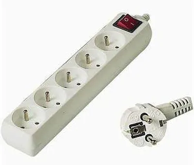 Obrázok produktu pre Predlžovací kábel PremiumCord 230V 10m 5 zásuviek+vypínač