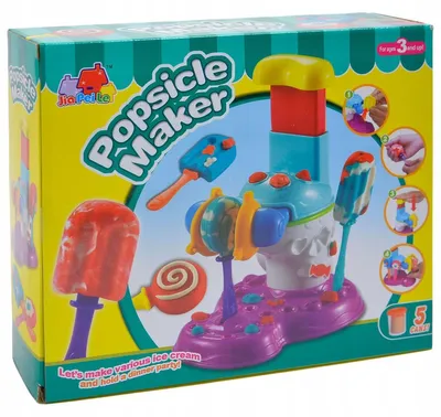 Produktbild von Gazelo 425573 Knetmasse Eiscreme Fabrik mit Zubehör