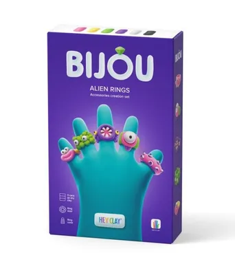 Obrázok produktu pre HEY CLAY Bijou Modelovacia hmota - Prstene