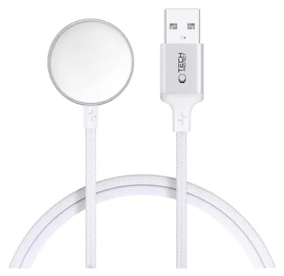 Obrázok produktu pre Induktívna nabíjačka Tech-Protect UltraBoost USB-A pre Apple Watch 1m - biela