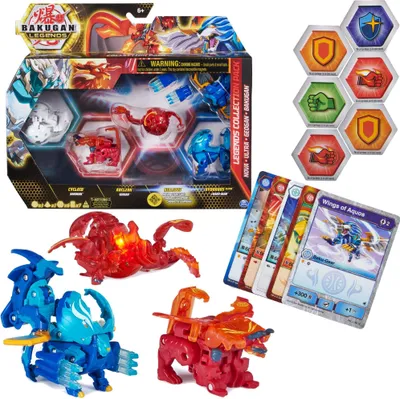 Obrázok produktu pre Bakugan Legends Battle Collection Pack Cycloid + 5 figúrok a kariet
