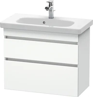 Produktbild von Waschtischunterbau DURASTYLE 730x350mm weiß matt/weiß matt weiss matt/weiss matt