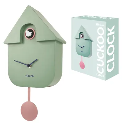 Immagine prodotto di Fisura retro orologio a cucù menta