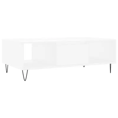 Obrázok produktu pre vidaXL Konferenčný stolík biely 104x60x35 cm Drevo Materiál