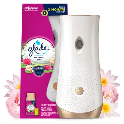 Produktbild von Glade by Brise Automatic Spray Relaxing Zen, Drinnen, 18 ml, Weiß, CE