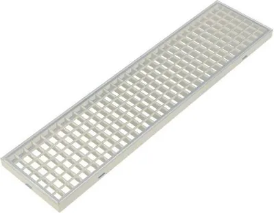Produktbild von Normgaragenrost Außenmaß 240 x 990 mm, Maschenteilung 33 x 33 mm