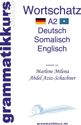 Produktbild von Wörterbuch Deutsch - Somalisch- Englisch A2