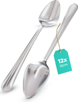 Produktbild von Praknu Espressolöffel klein 12er Set aus Edelstahl