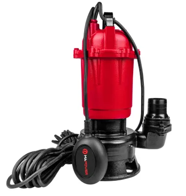 Zdjęcie produktu dla Pompa do wody MAPOWER 750W do wody czystej brudnej szamba pływak z rozdrabniaczem