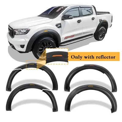 Immagine prodotto di Parafanghi per Ford Ranger, materiale ABS resistente, semplice installazione adesiva, con catarifrangente