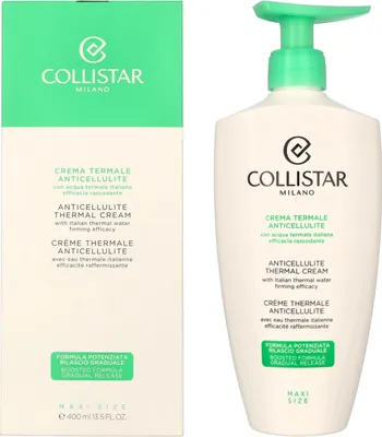 Produktbild von Collistar Anticellulite thermal cream, Creme, Frauen, Anti-Zellulite, 400 ml, Pumpenflasche, INGREDIENTS/COCTAB: AQUA, C12-20 ACID PEG-8 ESTER, GLYCERIN, BUTYLENE GLYCOL, DICAPRYLYL...