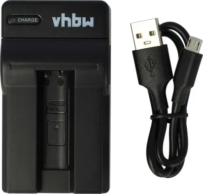 Produktbild von vhbw USB-C Ladegerät kompatibel mit Canon Digital Ixy 50s Kamera - Ladeschale + USB-C Kabel Ladeanzeige