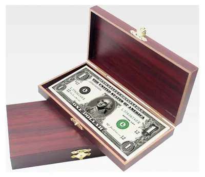 Produktbild von 2 Stück Holz-Spardose mit Schloss - Aufbewahrungsbox für Bargeld, 19,5x10x3 cm