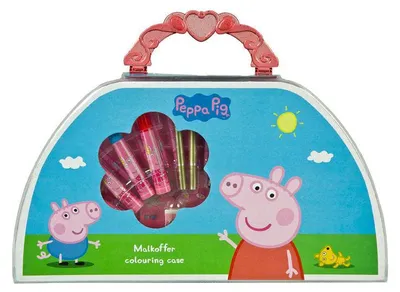 Immagine prodotto di Set Artistico Peppa Pig Per Bambine 51 Pezzi In Astuccio