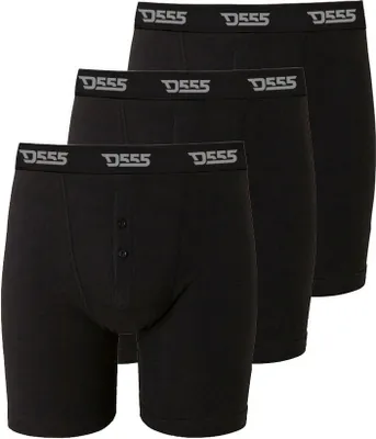 Produktbild von Duke - Pánske boxerky "Driver 2 D555" (3-pack) DC396 (4XL) (Black)