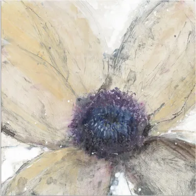Produktbild von ARTland Wandbild Alu für Innen & Outdoor Blumenfluss I Größe: 40x40 cm
