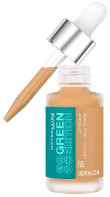 Zdjęcie produktu dla Maybelline New York - Maybelline New York - Olejek do twarzy z odcieniem, edycja Green - Odcień 55 - Odcień 55