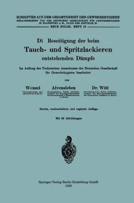 Immagine prodotto di Die Beseitigung der beim Tauch- und Spritzlackieren entstehenden Dämpfe
