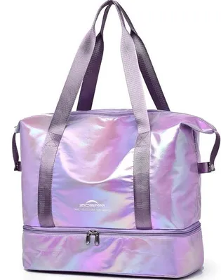 Produktbild von Famanu Reisetasche 36L mit Schuh- und Nassfach - Lila