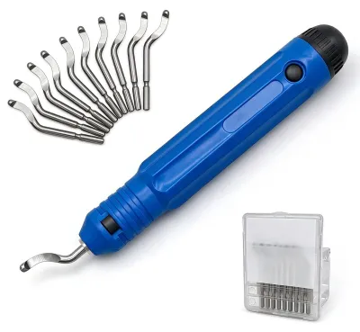 Entgratungswerkzeug-Set, 5-teilig, 73,2 g, 15x10x2,2 cm