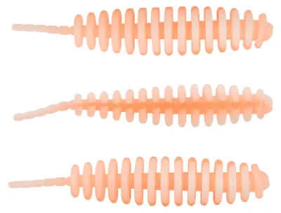 Produktbild von Spro Trout Master Master Worm 4,5cm Sweet Orange Gummiköder