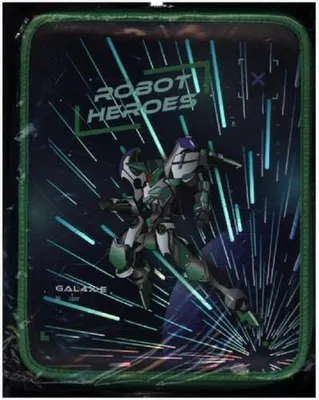 Produktbild von Federmäppchen XXL Robot Hero 4061947134933