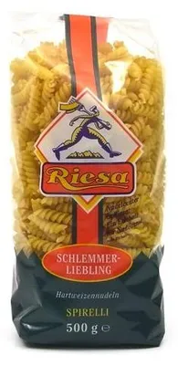 Produktbild von Spirelli "Schlemmer-Liebling" von Teigwaren Riesa (500 g)