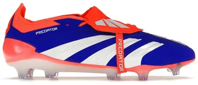 Productafbeelding van adidas Predator Elite, vouwbare tong, FG, kleur: Lucid Blue/Solar Red - EU 45 1/3