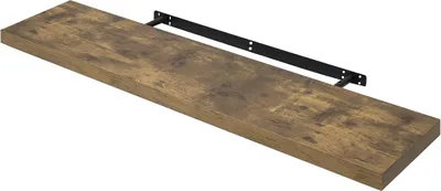 Produktbild von Famanu Wandregal - Modernes Design - Schwarz - 110 cm
