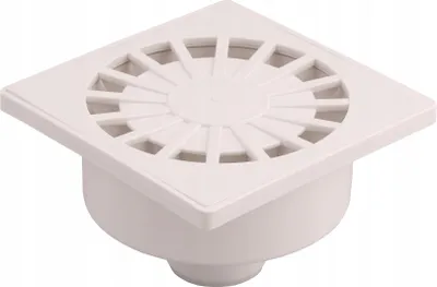 Immagine prodotto di Griglia di drenaggio 15x15cm SCARICO DI FONDO Ø50 AQUER