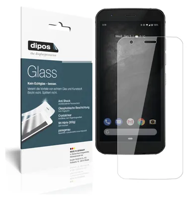 Obrázok produktu pre 1x ochranná fólia pre Caterpillar Cat S52 - Anti-Shock 9H Film dipos Glass Plastic Glass