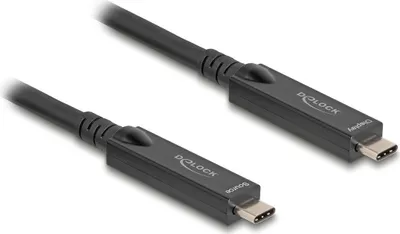 Produktbild von Delock Aktives Optisches USB-C 8K Video + Daten + PD Kabel 3 m
