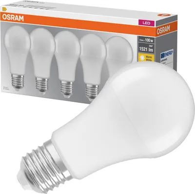 Obrázok produktu pre OSRAM LED BASE CLASSIC A v tvare A, LED žiarovka, matná, 13 W, 1521 lm, 2700 K, CRI 80