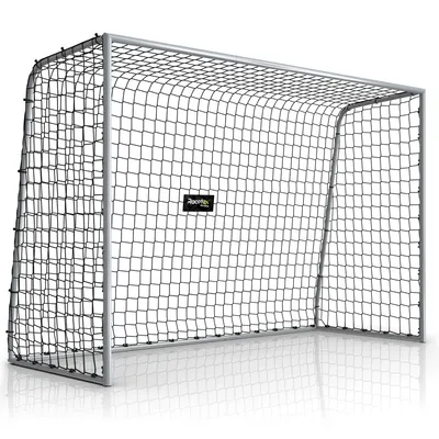 Produktbild von Racetex Fussballtore für garten Kinder [WETTERFEST] - Fußballtor Kinder & Erwachsene mit stabilem Metallrahmen, Erdankern – Robustes Netz 300 x 200 cm