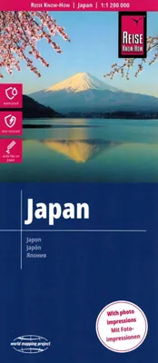 Obrázek produktu pro Reise Know-How mapa Japonska 1 : 1 200 000