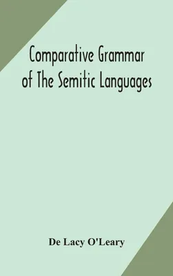 Produktbild von Comparative Grammar Of The Semitic Languages