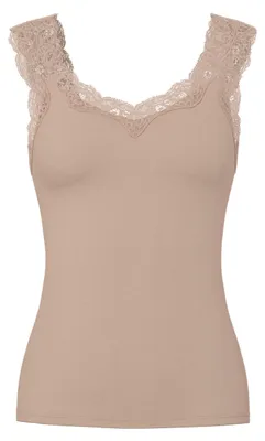 Obrázok produktu pre Dámske tielko PCBARBERA Tight Fit 17106017 Warm Taupe, XL