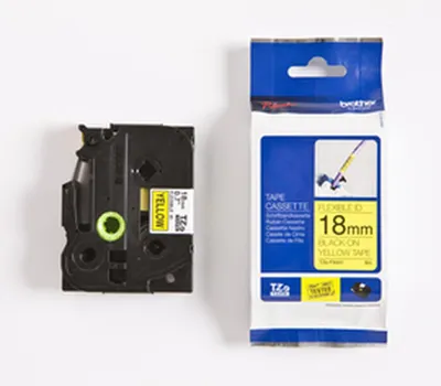 Obrázok produktu pre Brother TZE-FX641, Čierna na žltej, TZ, Čierna, Čína, 5 rok / roky, 1,8 cm
