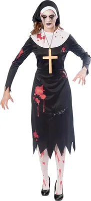 Immagine prodotto di Costume da suora zombie horror da donna