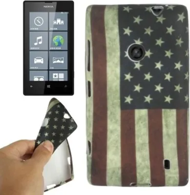 Produktbild von Handyhülle TPU Schutzhülle für Handy Nokia Lumia 520 USA