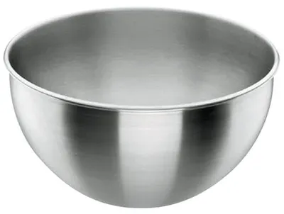 Doppelkessel 22 cm, Edelstahl 18/8, ohne Griff, silber