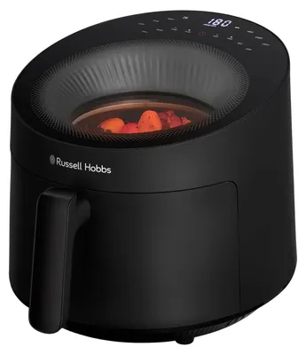 Zdjęcie produktu dla Frytkownica beztłuszczowa - 5 l - 1500 W - 10 programów - Z oknem i oświetleniem - Czarna