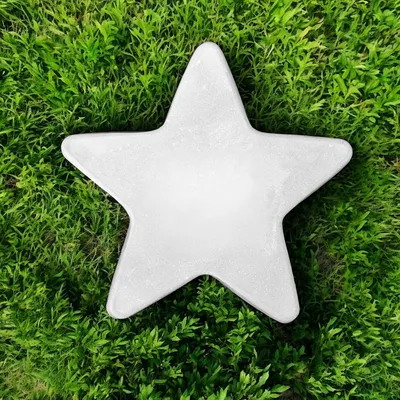 Produktbild von Stern für Sternenkinder aus Steinguss Grabschmuck Dekoration Natur