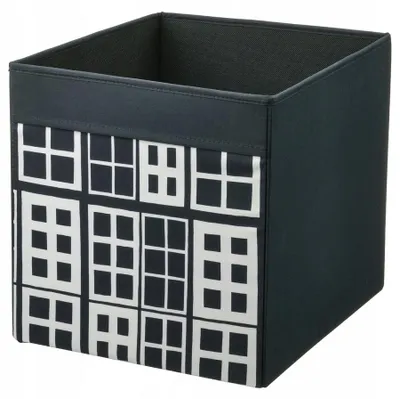 SAMLA Ikea Box mit Deckel, transparent, 39x28x14 cm/11 l
