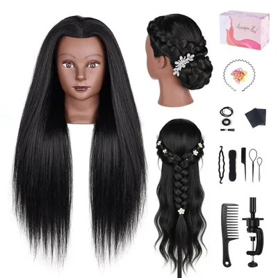 Productafbeelding van 80% Echt Haar Mannequin Kapperspop