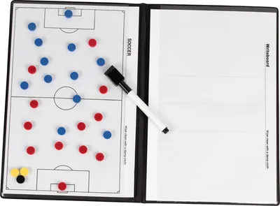 Image de Derbystar dossier tactique avec aimants et stylo noir -