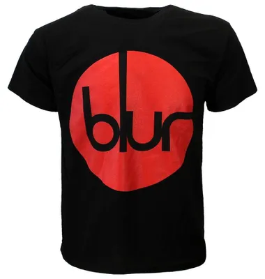 Produktbild von T-Shirt mit Blur-Circle-Logo - L