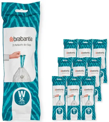 Productafbeelding van Brabantia 137884, 5 liter, Wit, Kunststof, China, 340 mm, 295 mm