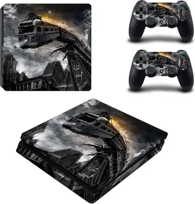 Produktbild von NACH060194 Mode Aufkleber Icon Schutzfolie für PS4 Slim